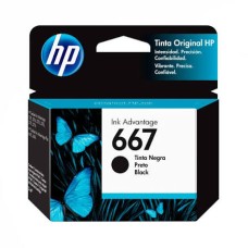 Cartucho Tinta Original 667 Negro Hp Cartucho Tinta Original 667 Negro Hp