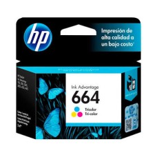 Cartucho Tinta Original 664 Color Hp Cartucho Tinta Original 664 Color Hp