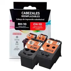 Cabezales Canon Bh-10 - Ch-10 Negro- Color Cabezales Canon Bh-10 - Ch-10 Negro- Color